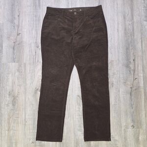 St. John's Bay "Chocolate Velvet" Corduroy Pants – Your New Fave! - Size 14